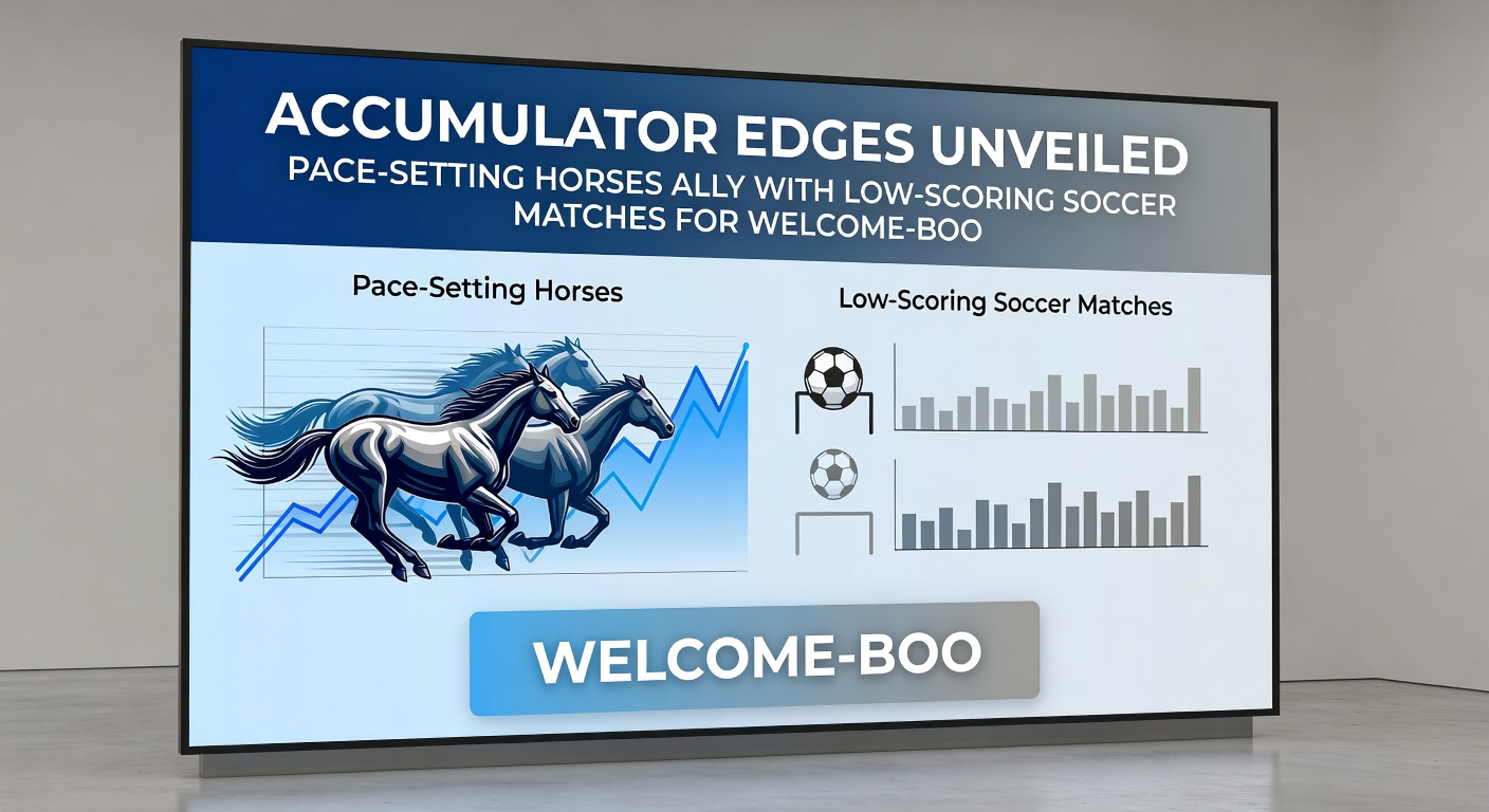 Visual breakdown of a successful double bet payout screen showing horse racing win and soccer under result, with welcome bonus multiplier applied