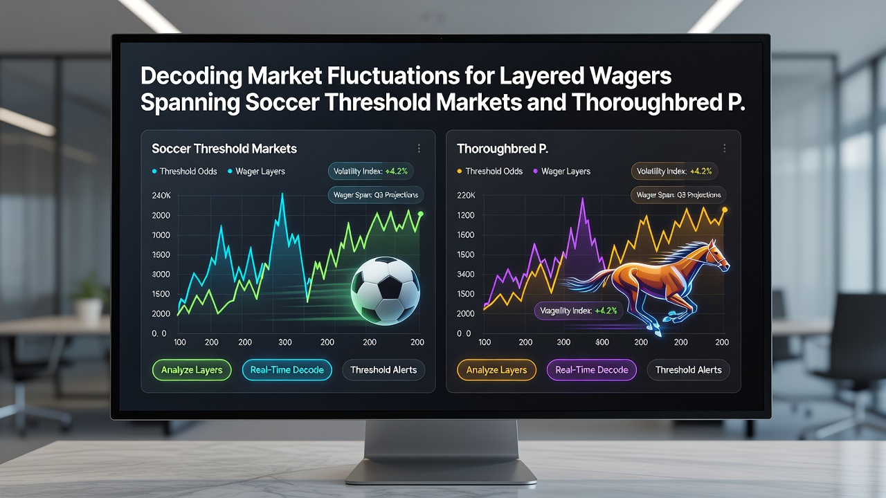 Chart showing overlapping soccer and thoroughbred betting market trends